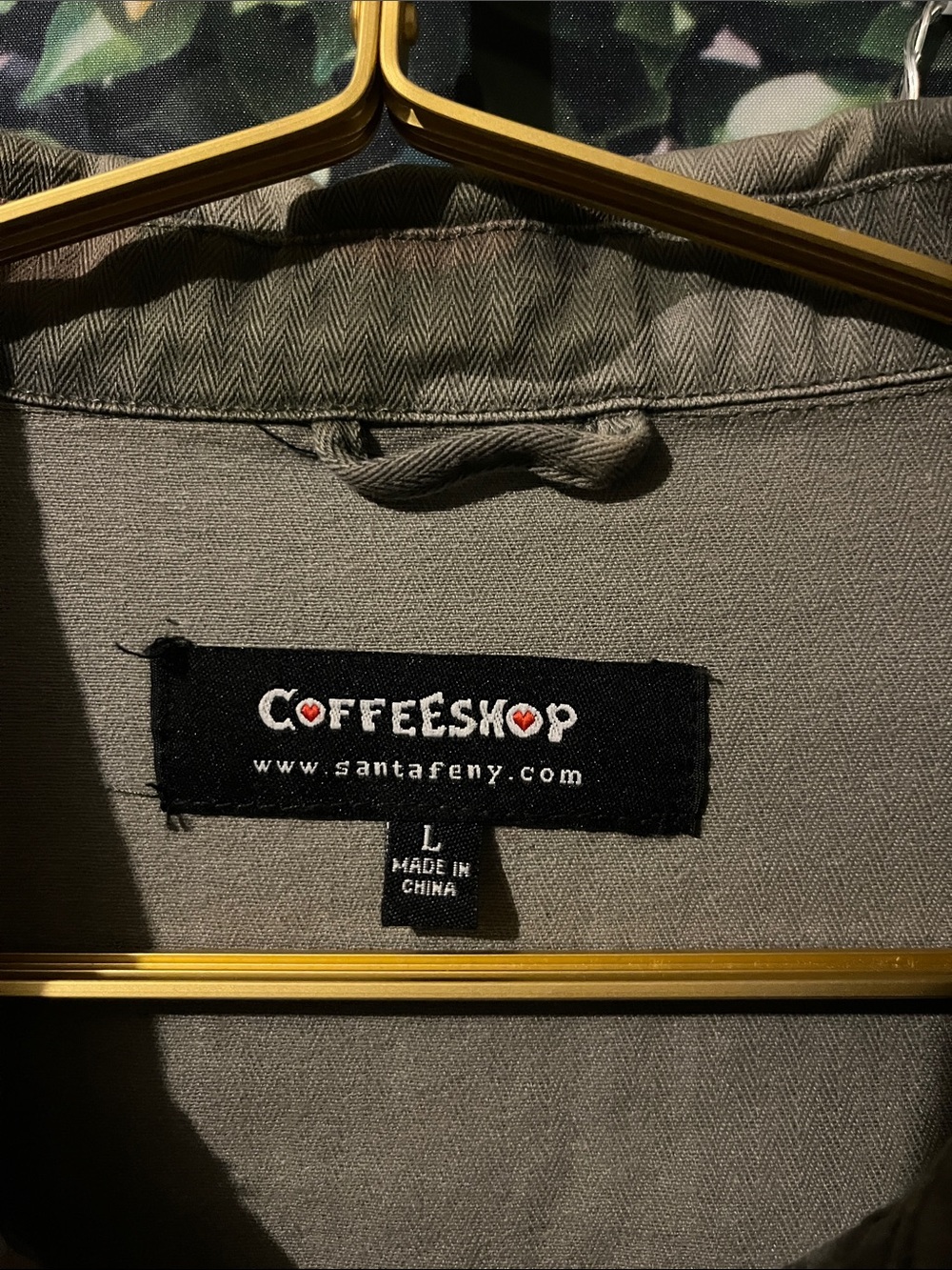 CoffeeShop Camo Field Shacket Jacket - Olive Green - Picture 2 of 9